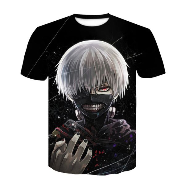 

summer anime tokyo ghoul for and men printing oversize wholesalers 3d print shirts hippie oversized harajuku men clothing