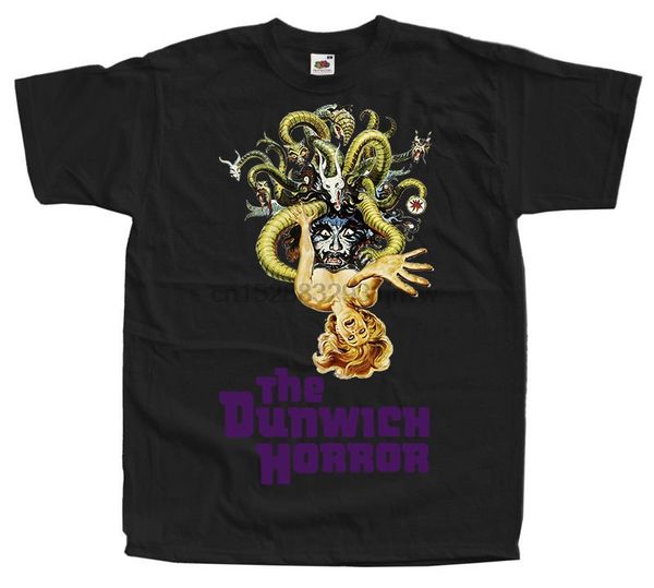 

the dunwich horror d.haller poster 1970 t shirt black white all sizes s 4xl