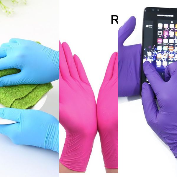 

перчатки водонепроницаемые fast нитрил доставка экзаменационных одноразовые перчатки ambidextrous для дома перчатки привет idd81