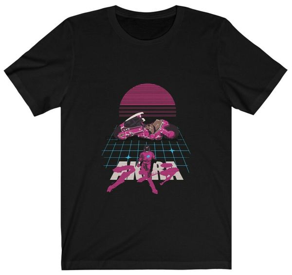

akira - synthwave аниме футболка