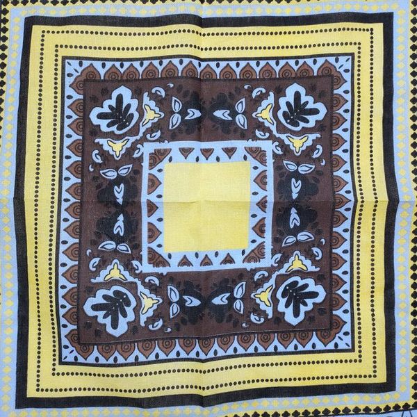 

55см * 55см новый hip-хоп 100% хлопок palace pattern bandanas для мужчин женщины мальчики magic head carrf шарфы повязку на день рождения bb, Black