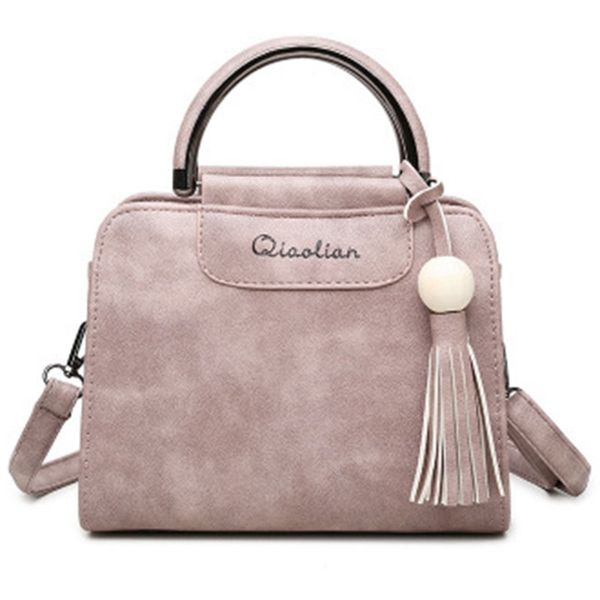 

ladies'handbag simple fashion flip fashion liusu ladies' slant bag korean single shoulder bag(pink