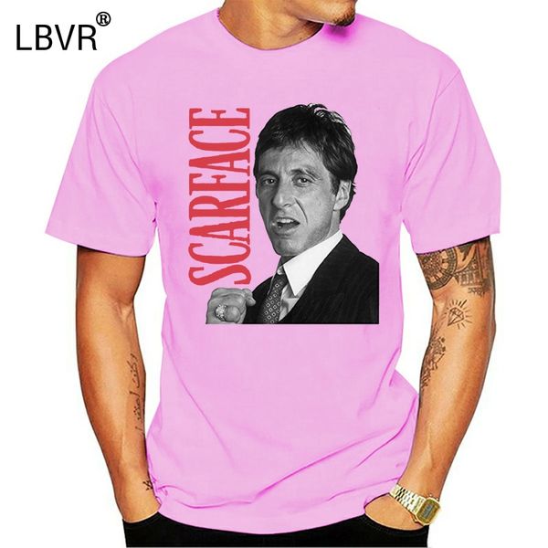 

scarface tony montna close up licensed t shirt classic movie