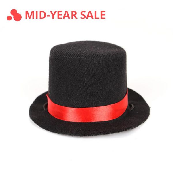 

new black magic hat british wind felt gentleman hat holiday party performance jazz halloween props common for men and women, Blue;gray