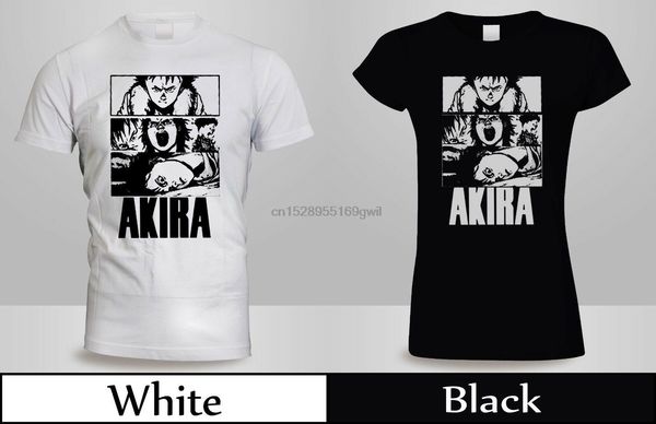 

new akira t-shirt mens womens blackwhite videogame anime shirt