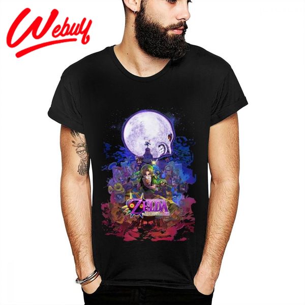

anime majora's mask 3d legend of zelda t shirt for men streetwear plus size o-neck t shirt