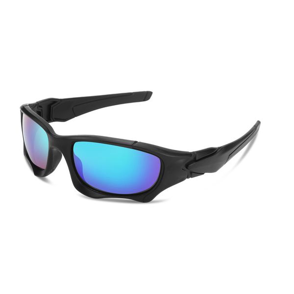 

fashion sunglasses frames 2021 outdoor sports polarized men curve cutting frame stress-resistant lens shield sun glasses women, Black