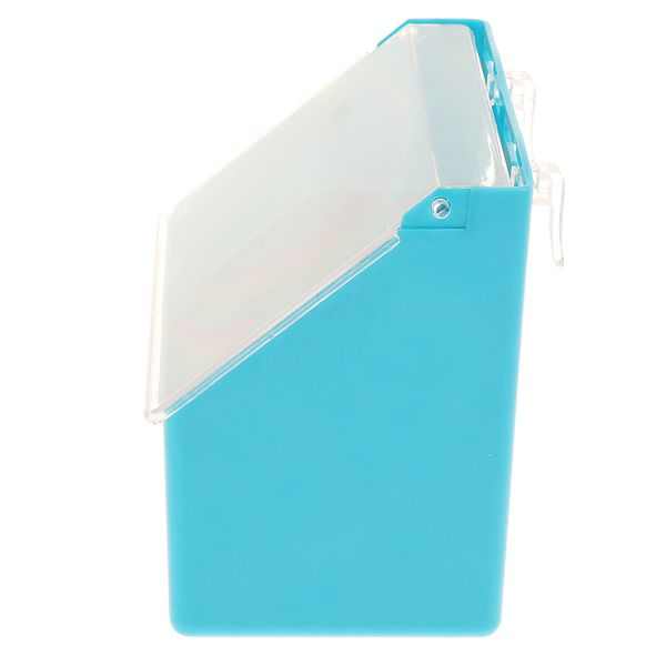 

bird feeder easy to install tidy seed parrot food container plastic box cage accessories for canary cockatiel finch parakeet