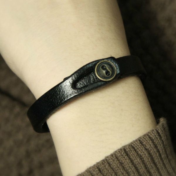 

charm bracelets cibocibo classic bracelet men retro leather rope wristband braided vintage for luxury gifts pulseras mujer moda, Golden;silver