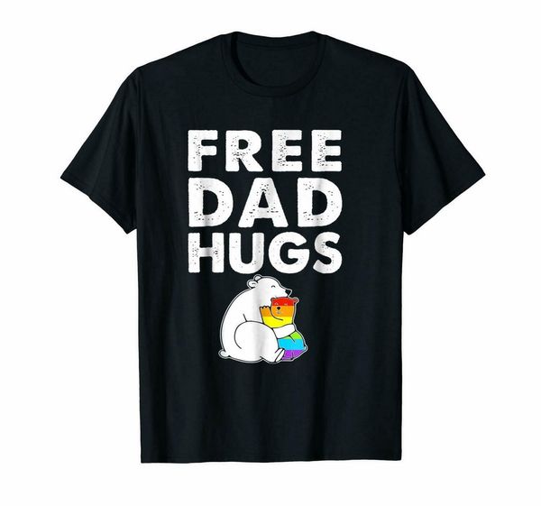 

dad hugs tee t shirt lgbt bear pride plus size t-shirt