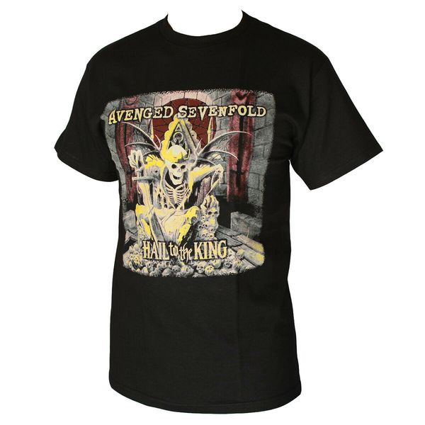 

avenged sevenfold hail to the king mens t shirt black