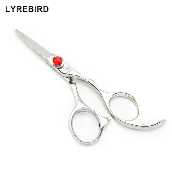 

hair scissors 9cr13 shears 4.5 inch 5 big red stone good quality wholesale lyrebird high class 10pcs/lot
