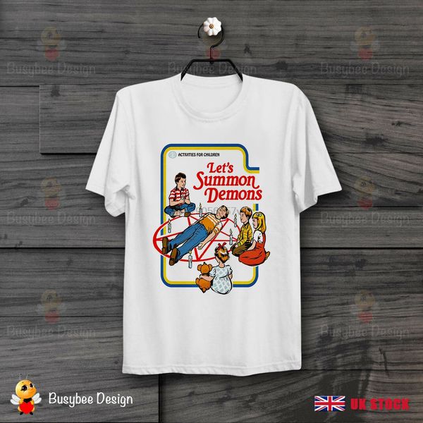 

ringer 80s children story let summon demons cool gift t shirt b440