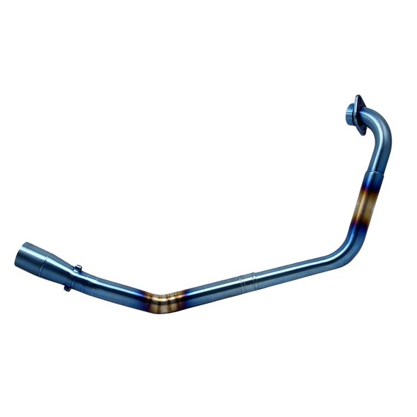 

slip on for yamaha r15 motorcycle exhaust system connect front middle pipe