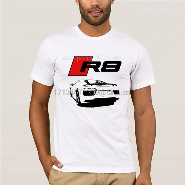 

fashion streetwear r8 couleurs t shirt man round collar for male camiseta car tees