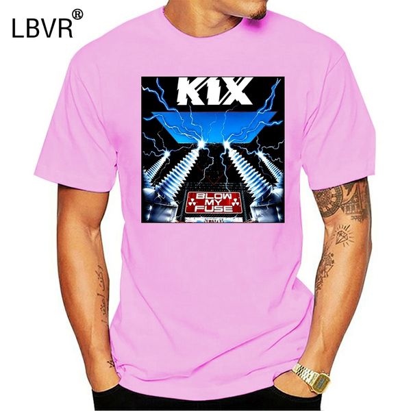 

kix blow my fuse new black shortlong sleeve t-shirt retro o neck tee shirt