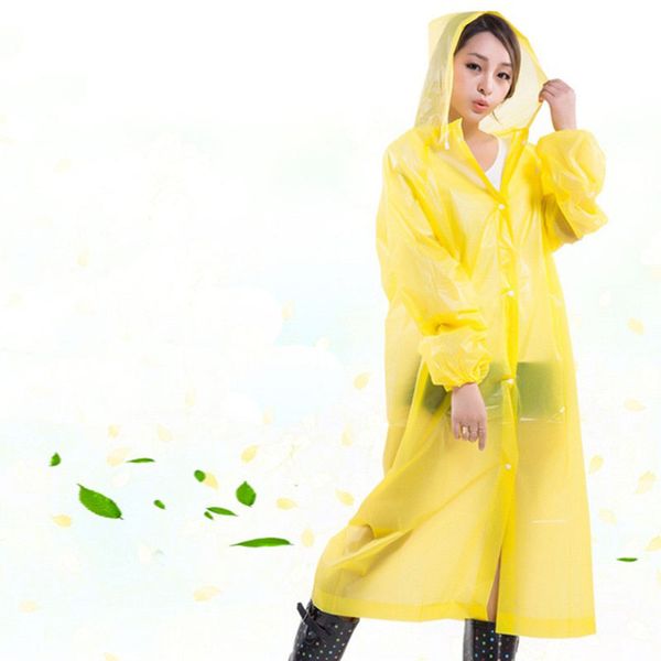 

reusable women raincoat men poncho transparent impermeable capa de chuva plastic rain coat cover camping waterproof rainwear