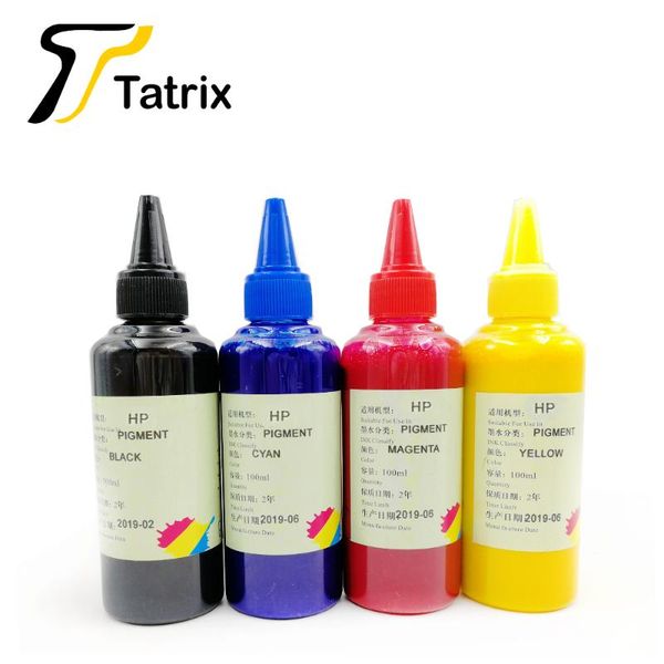 

ink refill kits tatrix 4 x 100ml for cartridges , pigment po inkjet printer .