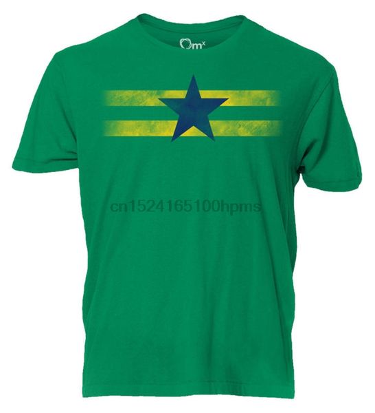 

firefly independents logo mens green t-shirt