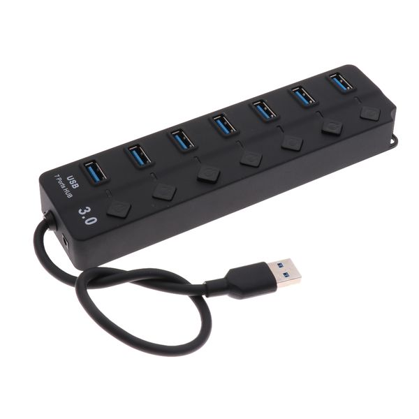 

small usb power adapter hub with usb 3.0 outlet with 7port usb charger power