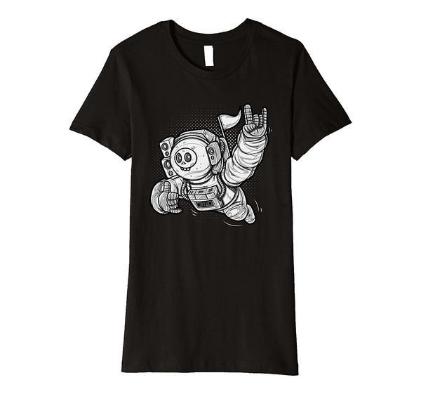

2019 новая летняя мода мужчины tee shirt смешной space астронавт футболка повседневная футболка