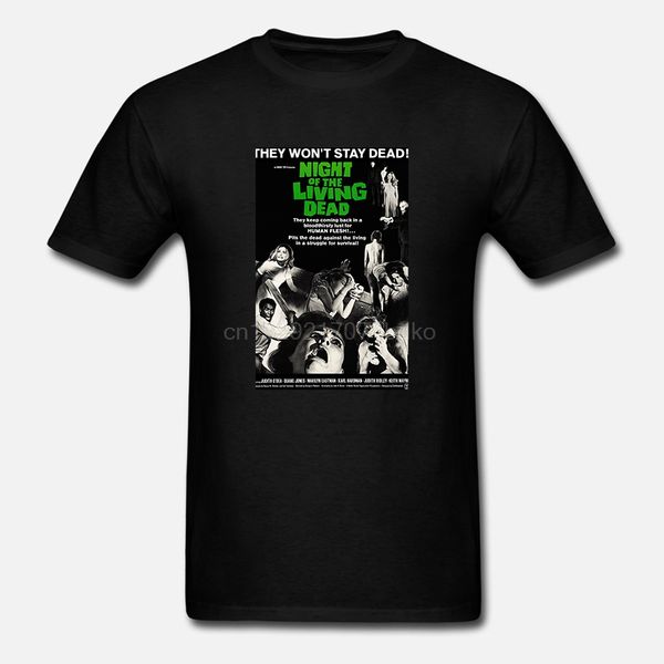 

night of the living dead movie poster men t-shirt