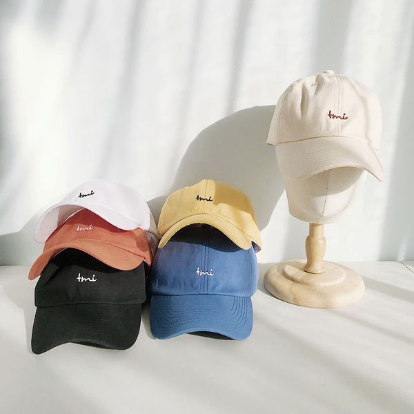 

hat female summer cap ins soft tide casual wild street small letters net red baseball cap male, Blue;gray