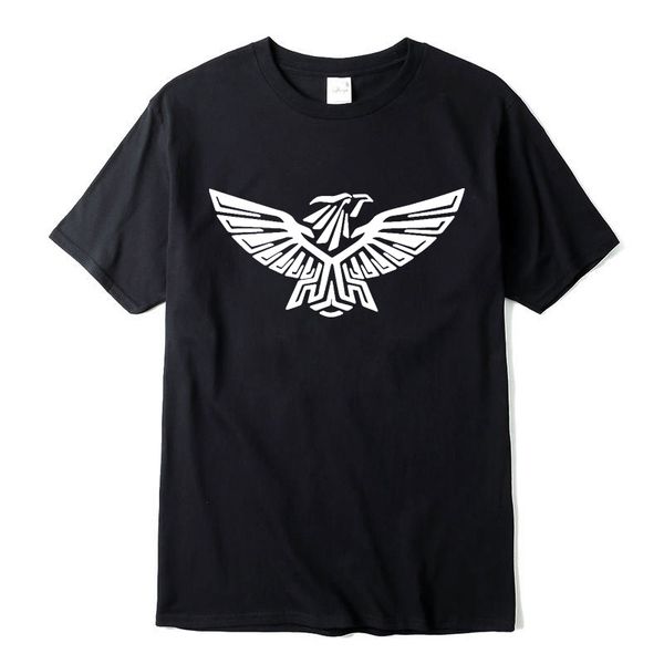 

men fashionable t-shirt printing eagle camisa men's letter casual t shirts cartoon o neck short tees