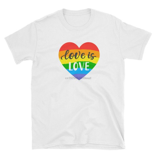 

gay pride love is любовь rainbox unisex футболка унисекс сыпучие fit tee shirt