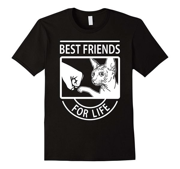 

sphynx cat - friends for life t-shirt