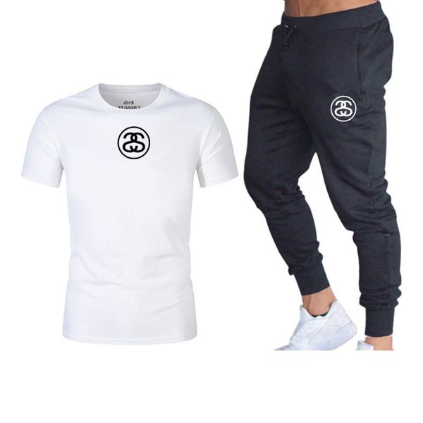 

2020 men sportswear gym sport suits quick dry running sets clothes sports joggers training gym fitness tracksuits running set, Gray