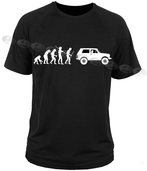 

men's cotton clothing t-shirts lada niva evolution waz russian car off-road 4x4che guevaratshirt design