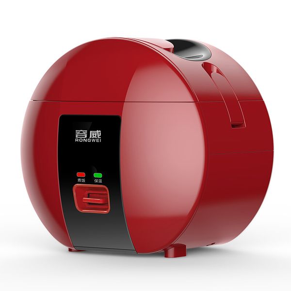 

rice cooker with reservation/insulation function mini electric rice cooker for student dormitory1.8l for 1-3 people red