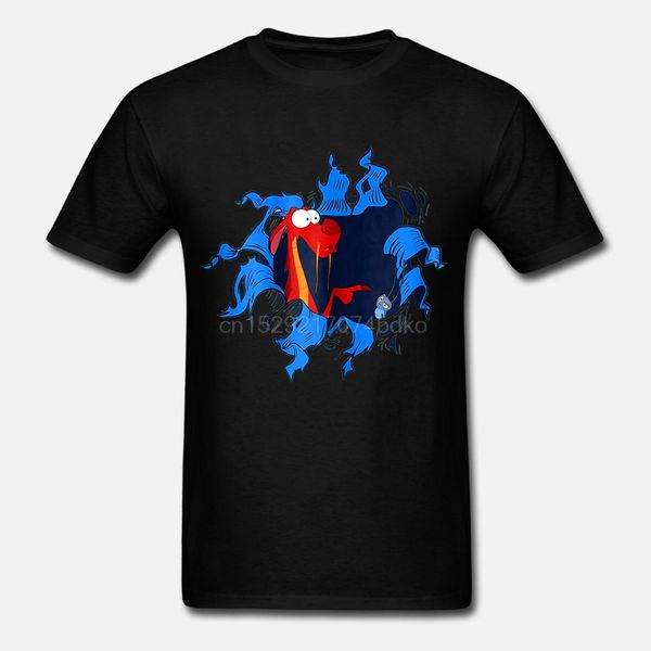 

mulan mushu cri-kee takes the blame ripped t-shirt