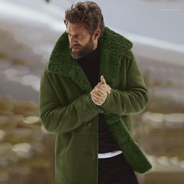 

clothes warm cashmere single breasted coats outwear windbreaker winter thick designer jacket coats mens, Black;brown