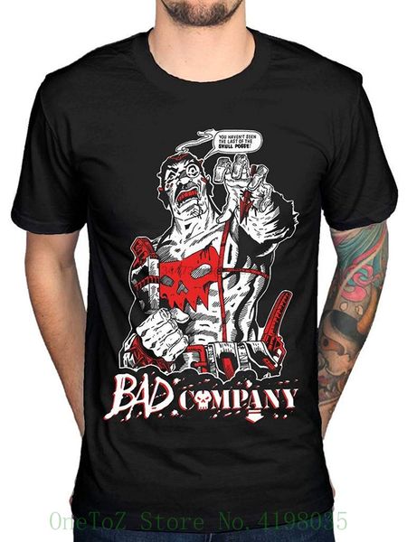 

official 2000ad bad company skull posse t-shirt casual plus size t-shirts hip hop style tee s-2xl