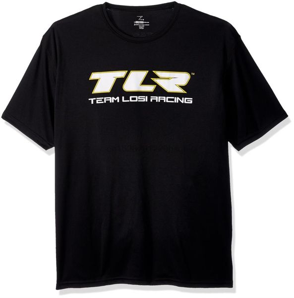 

losi team racing tlr men moisture wicking shirt xx-large