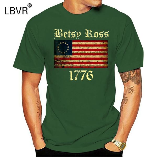

betsy ross 1776 american flag with 13 stars 4th july vintage t-shirt s-5xl 2020 tees(1
