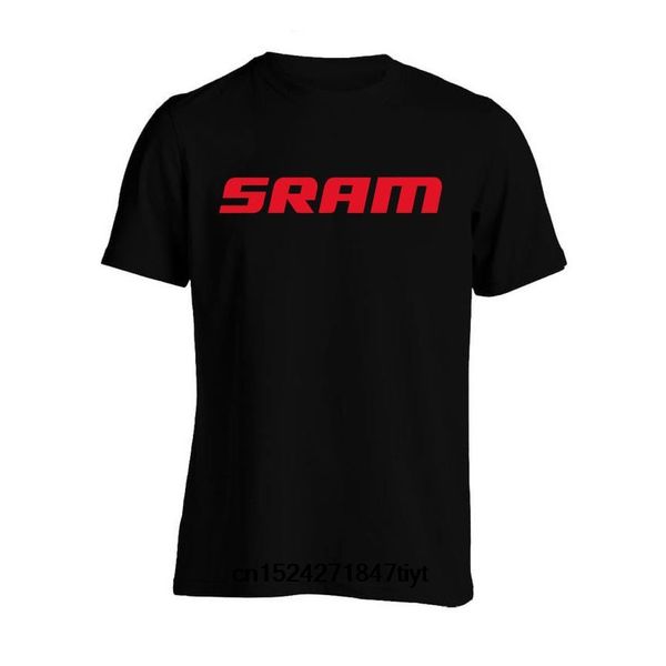 

funny men t shirt white t-shirt tshirts black tee fashion sram logo bicycle men's t-shirt