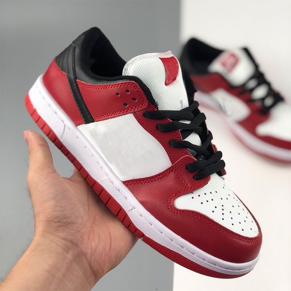

new chicago dunk sb low sp pro бразилия кроссовки varsity красный белый мужчины женщины повседневная скейтборд спорт кроссовки кроссовки раз