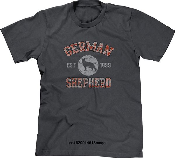 

t shirt german shepherd est 1899 men's fashion t-shirt