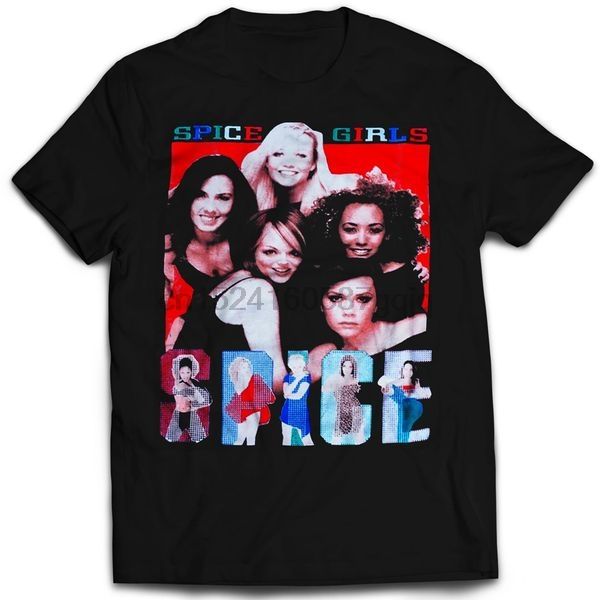 

men t shirt vintage style spice girls spice world tour rap t-shirt women tshirt