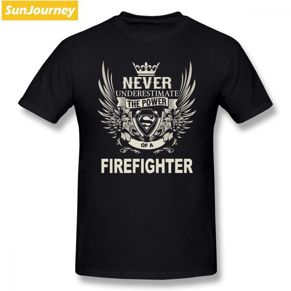 

normal men's t-shirt firefighter short sleeve 100% cotton o-neck big size t-shirt for man tee shirt
