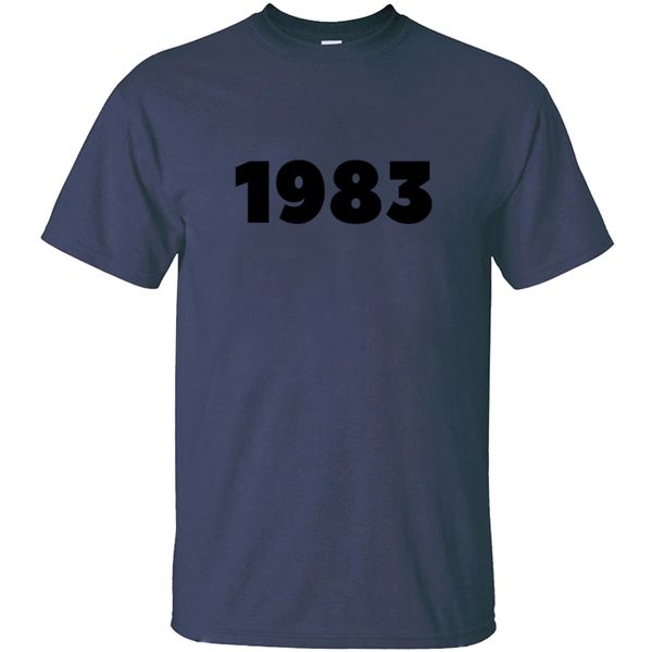 

1983 birth year 1983 sign cotton 1983 limited t shirt man vintage outfit short-sleeve t-shirts harajuku hiphop top