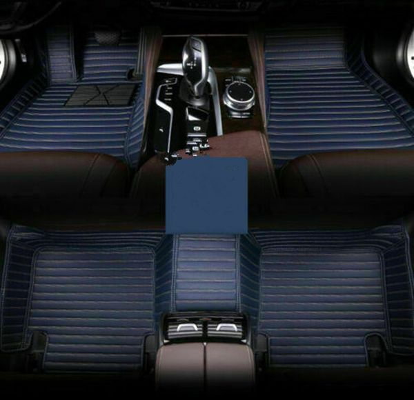 

for volvo xc90 2010-2020 car foot pad luxury surround waterproof leather/**+