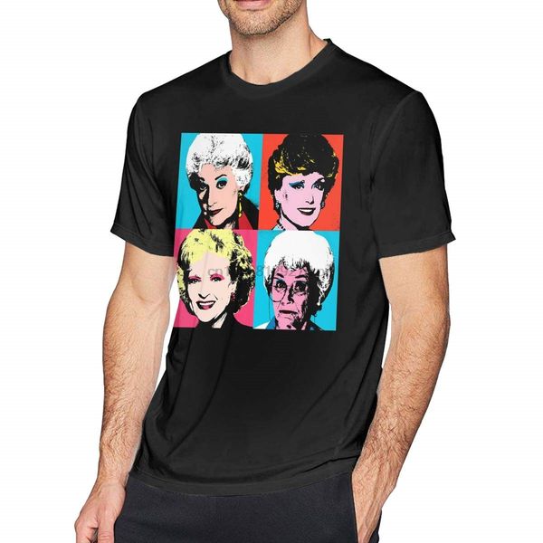 

needlove mens vintage golden уорхол girls t shirt black