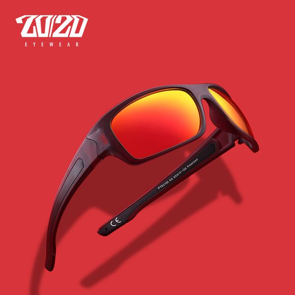 

sunglasses 20/20 brand polarized men sun glasses male driving fashion travel eyewear uv400 men's oculos pte2120, White;black