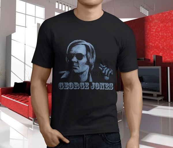 

new popular george jones country music men black t-shirt s-3xl