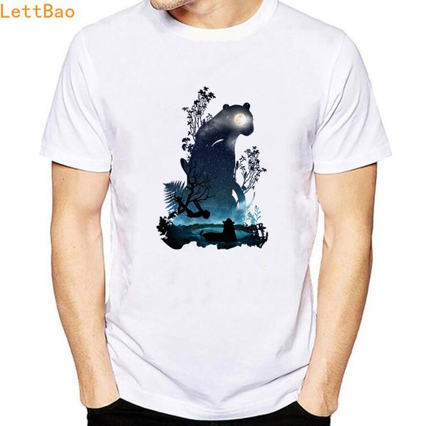 

brothers bear new design new brand men's harajuku funny t shirts summer women tshirts boyfriend gift