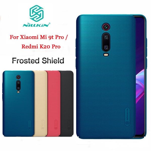 

for xiaomi mi 9t pro case nillkin frosted shield pc hard back casing case for xiaomi redmi k20 pro capa coque